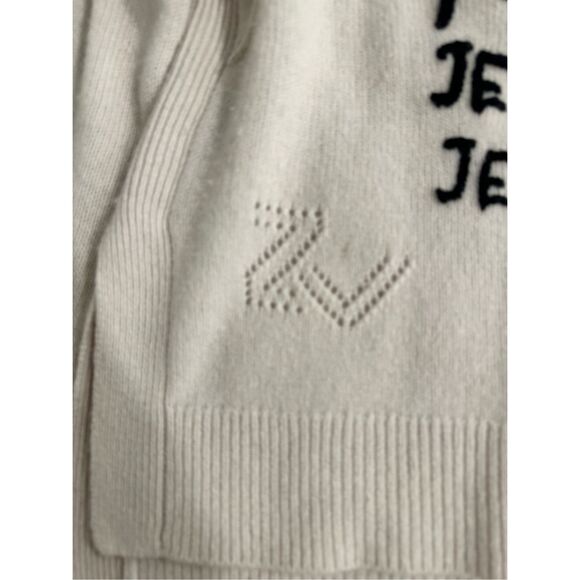 ZADIG & VOLTAIRE, Lili St Valen Je T'aime Embroidered Cashmere sweater - Picture 3 of 8